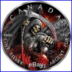 2017 $5 Canada APOCALYPSE GRIM REAPER II 1 Oz Silver Coin