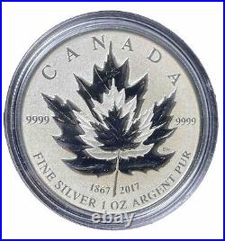 2017 Canada 1oz Fine Silver Maple Leaf Tribut Fractional 4 Coin Set #22-25