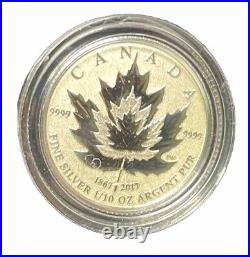 2017 Canada 1oz Fine Silver Maple Leaf Tribut Fractional 4 Coin Set #22-25