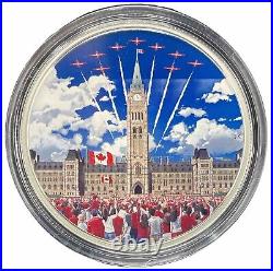 2017 Canada 2oz Fine silver $30 Celebrating Canada Day #22-06