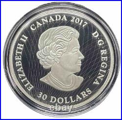 2017 Canada 2oz Fine silver $30 Celebrating Canada Day #22-06