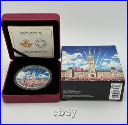 2017 Canada $30 Fine Silver Coin Celebrating Canada Day in Case with COA
