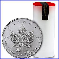 2017 Canada $5 1 oz. Rev Proof Silver Maple Leaf 150th Privy Roll of 25 SKU44562