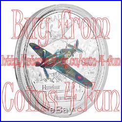 2017 Canada Aircraft of WWII #1 Hawker Hurricane $20 Pure Silver Coin