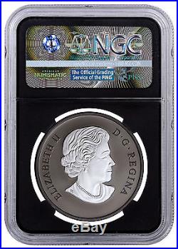 2017 Canada Barn Owl Silver Rhodium-Plated NGC PF70 ER Black Core Excl SKU46581
