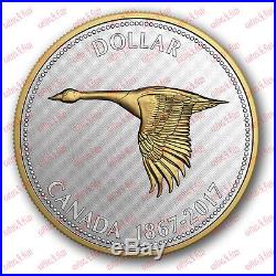 2017 Canada Big Coin Series Alex Colville Design 99.99% Pure Silver Dollar Coin