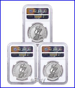 2017 Canada Coin Lore 1927 Designs 1 oz Silver Rev NGC PF70 ER 3-Coin SKU47944