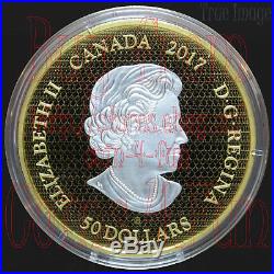 2017 Canada DC Comics Superman All Star Comics $50 Gold-Plated Pure Silver Coin