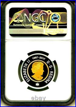 2017 Canada S$2 150th Ann Gilt Home Native Land Dance Of The Spirits NGC PF70 UC