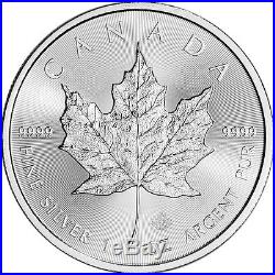 2017 Canada Silver Maple Leaf 1 oz $5 1 Roll Twenty-five 25 BU Coins