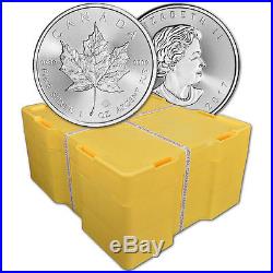 2017 Canada Silver Maple Leaf 1 oz $5 BU Sealed 500 Coin Monster Box