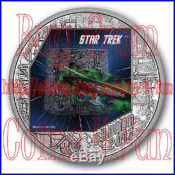 2017 Canada Star Trek The Borg $20 Pure Silver Coloured Coin