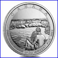 2017 Canada the great 10 oz silver niagara falls $50 silver coin