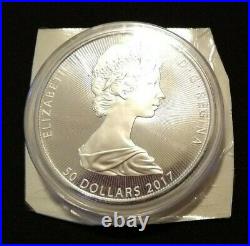 2017 Canada the great 10 oz silver niagara falls $50 silver coin