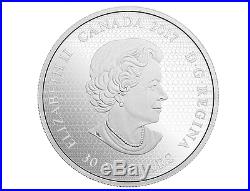 2017 Celebrating Canada 2 oz. Pure Silver $30 Glow-in-the-Dark Coin