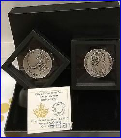 2017 Ornithomimus Ancient Canada $20 1OZ Pure Silver Antique Coin Canada