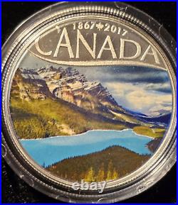 2017 RCM Celebrating Canada's 150th Silver Subscription 13 Coin Silver Set WithBox