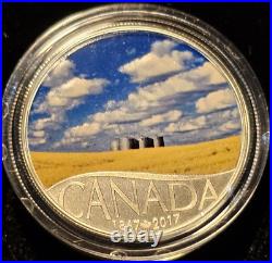 2017 RCM Celebrating Canada's 150th Silver Subscription 13 Coin Silver Set WithBox