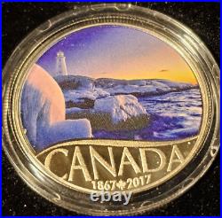 2017 RCM Celebrating Canada's 150th Silver Subscription 13 Coin Silver Set WithBox