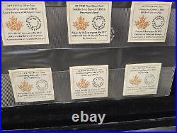 2017 RCM Celebrating Canada's 150th Silver Subscription 13 Coin Silver Set WithBox