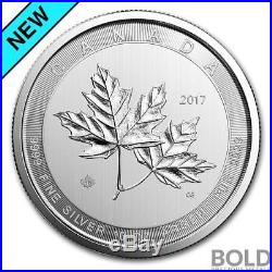 2017 Silver 10 oz Canada Magnificent Maple Leaf