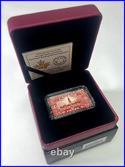 2018 $20 Canada's Historical Stamps Parliament Building Fine Silver Coin