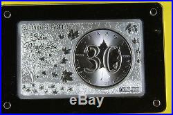 2018 30th Anniversary Canadian Silver Maple Leaf 3oz Set WithOGP & COA