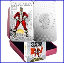 2018 CANADA $20 CAPTAIN CANUCK Rectangular 1oz. 9999 Pure Silver Coin NO TAXES