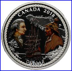 2018 Canada $1 Fine Silver Proof Color Cook #21556