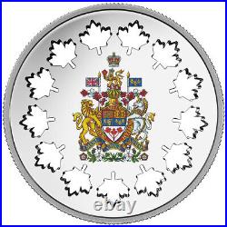 2018 Canada $30 Pure Silver Coin Evolving a Nation