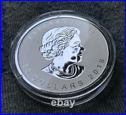2018 Canada $50 3 Oz Silver 30th Anniversary of the SML Coin with Collector Case