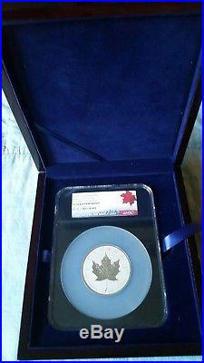 2018 Canada $50 3oz Silver Maple Leaf INCUSE Reverse Proof NGC PF70 FDOP
