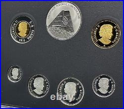 2018 Canada Fine Silver Colourized 6-Coin Proof Set Classic Coins #30-03