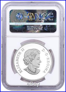 2018 Canada Ice Crystals 1 oz Silver Enameled Proof $20 Coin NGC PF70 SKU51979