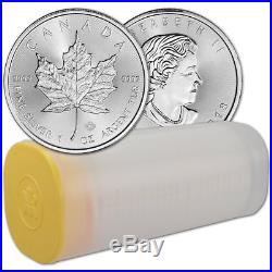 2018 Canada Silver Maple Leaf Roll (25 Coins) 1 oz. 9999 Fine BU