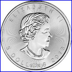 2018 Canada Silver Maple Leaf Roll (25 Coins) 1 oz. 9999 Fine BU