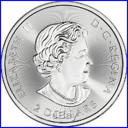 2018 Canada Silver Polar Bear 1/2 oz $2 BU 1 Roll 20 Coins in 1 Tube