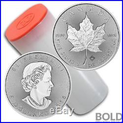 2018 Silver 1 oz Canada Maple Leaf Incuse (25 Coins)