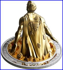 2018 Superman Last Son of Krypton $100 10OZ Silver Proof Sculpture Coin Canada