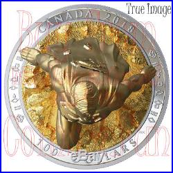 2018 Superman Last Son of Krypton $100 10 OZ Pure Silver Sculpture Coin Canada