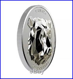 2019 2020 Canada $25 1 oz Silver Coin Multifaceted Animal Head Grizzly Bear NEW