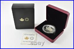 2019 Canada $100 Silver Double Concave Coin Natures Grandeur Wolves With OGP 1612