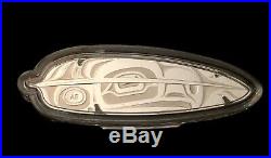 2019 Canada $20.9999 1 Oz Eagle Feather Silver Proof Coin Low Mintage 3,000
