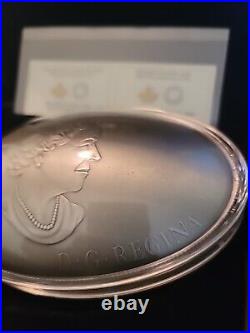 2019 Canada 250 Dollars Silver 100th Anniversary Of CN With OGP KILO