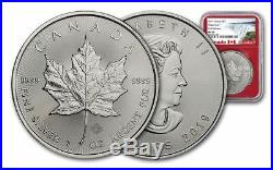 2019 Canada $5 Maple Leaf 1 Oz Silver NGC MS 70 First Releases Pop 12 RARE