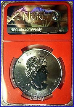 2019 Canada $5 Maple Leaf 1 Oz Silver NGC MS 70 First Releases Pop 12 RARE