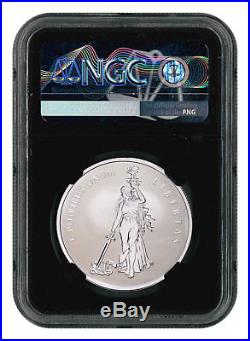 2019 Canada Peace Liberty UHR 1 oz Silver Reverse Medal NGC PF70 FR Blk SKU55511