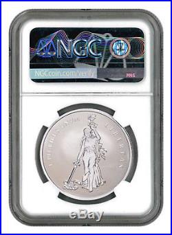2019 Canada Peace & Liberty UHR 1oz Silver Reverse PF Medal NGC PF69 FR SKU55508