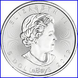 2019 Canada Silver Maple Leaf 1 oz $5 BU Sealed 500 Coin Monster Box
