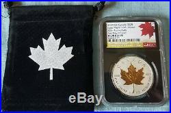 2019 Gilt Canada $20 40TH Anniv GML Incuse PF70 REV Proof FIRST DAY OF ISSUE